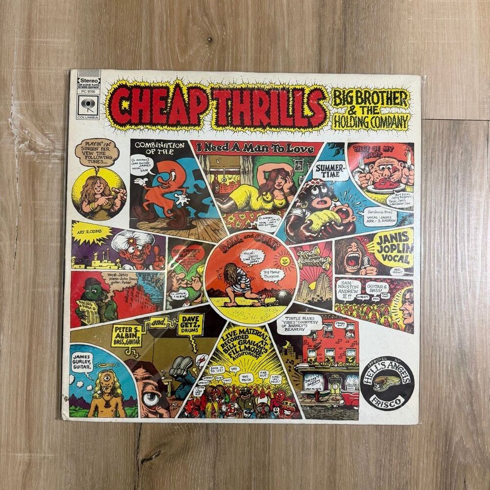 Big Brother & the Holding Company Cheap Thrills Janis Joplin Psychedelic Rock